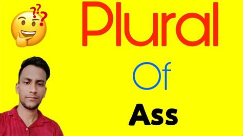 plural of ass